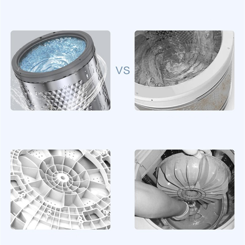 Home Appliances Washing Machine Automatic Wave Wheel 8 Kg Dormitory Renting Household Quick Washing Mite Saving Energy · v3